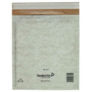 JF9010 | Mail Lite Plus Oyster Postal Bags D1 180x260mm Pack 100