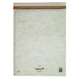 JF9016 | Mail Lite Plus Oyster Postal Bags K7 350x470mm Pack 50