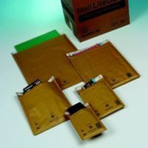 JF9031 | Mail Lite Gold Lwt Postal Bag F/3 220x330mm Internal Pack 50