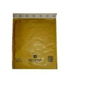 JF9037 | Mail Lite Gold Lwt Postal Bag J/6 300x440mm Internal Pack 50