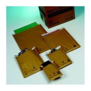 JF9039 | Mail Lite Lwt Postal Bags 350x470mm K7 Gold Pack 50