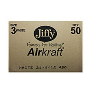 JF9096 | AirKraft 3 Bubble Bag Wht Pk100