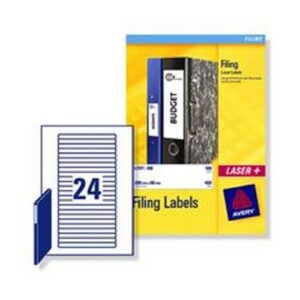 LA1021 | Avery Laser Labels Eurofolio Pack 25 L7170-25