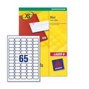 LA1035 | Avery Mini Inkjet Labels 38.1x21.2mm Pack 100 J8651-100