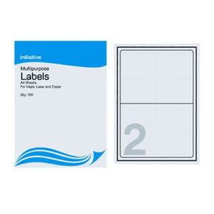 LA1051 | Initiative Multipurpose Labels 199.6 x 143.5mm 2tv Pk100