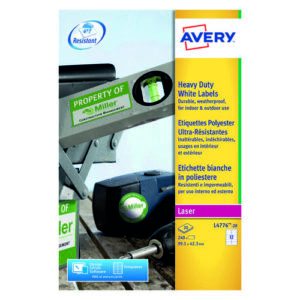 LA1095 | Avery HD Label 99.1x42.3mm Pack 240