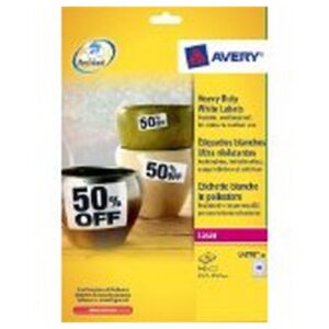 LA1359 | Avery Heavy Duty Labels Extra Strong L4778-20