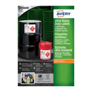 LA1421 | Avery Ultra Resistant Label White 210x148.5 Pack 20