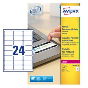 LA2203 | Avery No Peel Labels L6146-20
