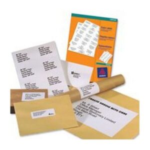 LA2663 | Avery Multipurpose Labels 16TV 100 Sheet 3484