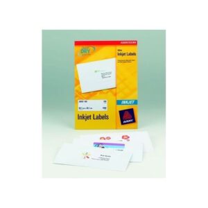 LA7921 | Avery Ijet Addr Lab 99.1x38.1mm White 100 Sheets J8163-100