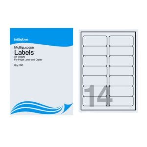 LA9237 | Initiative Laser and Inkjet Lab 99.1x38.1mm 14tv Pk100