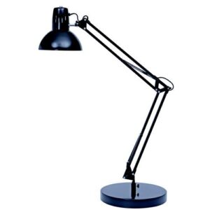 LI2087 | Alba Architect Desk Lamp 60W Black ALBARCHI N