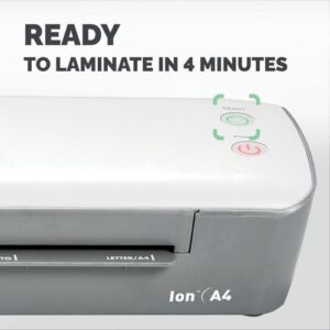 LM3107 | Fellowes Ion Laminator A4 Wht/Grey