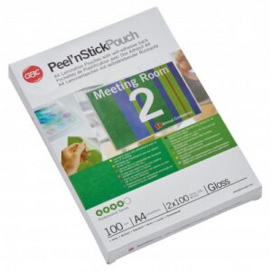 LM4110 | GBC A4 Peel Lam Pouch 200mic Pk100