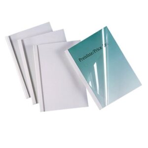 LM8927 | GBC Thermal Covers 6mm White Pack 25              IB370045