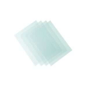 LM9002 | Fellowes PVC Cover A4 Clear Pack 100 5376102