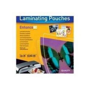 LM9008 | Fellowes Laminating Pouch A4 80 Pack 100 53061