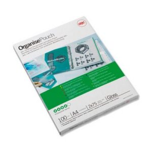 LM9717 | GBC Gloss Laminating Pouch A4 2x125 Pack 100 3743156