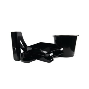 LT1107 | Deflecto Sustainable Desktop Kit Blk
