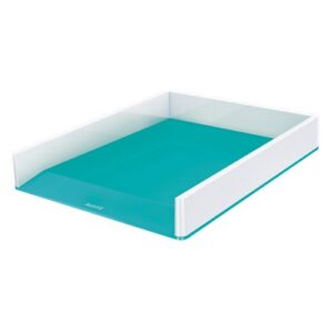 LT1207 | Leitz Letter Tray WOW Duo Colour White/Ice Blue