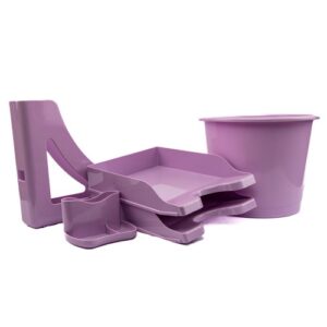 LT1220 | Deflecto Desktop Starter Kit Lavender