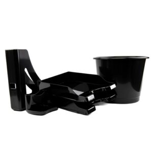 LT1223 | Deflecto Desktop Starter Kit Black