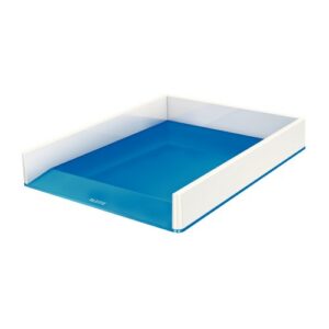LT9196 | Leitz Wow Letter Tray Duo Colour White/Blue