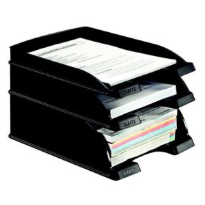 LT9441 | Leitz Jumbo Plus Letter Tray Black 52330095