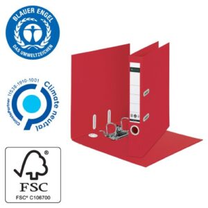 LV1123 | Recycle Colrs L/Arch A4 50mm Red P10