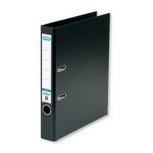 LV1486 | Elba A4 50Mm Black Plastic Lever Arch Files 100202102