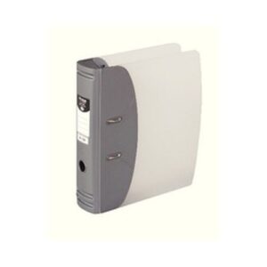 LV7855 | Hermes A4 8cm Heavy Duty Lever Arch File Silver Each 832006