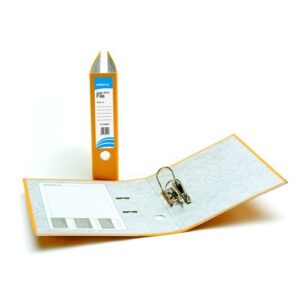 LV9225 | Initiative Pp Coated Brd Larch File A4 70mm Spine Ylw