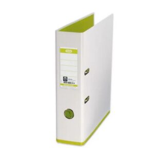LV9346 | Elba A4 Mycolour Larch File 80mm White/Lime E104890114