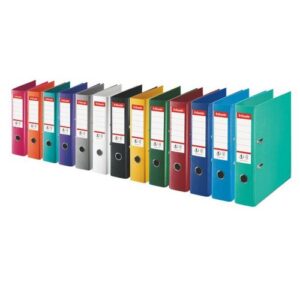 LV9355 | Esselte Lever Arch File Polypropylene A4 50mm Black 811470