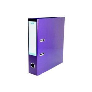 LV9398 | Elba Lever Arch File Laminated Gloss Finish 70mm A4 Met Pur