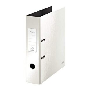 LV9450 | Leitz Wow LAF 180° A4 80mm Pearl White Pack 10