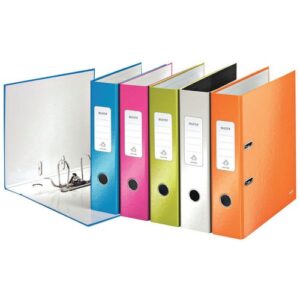 LV9452 | Leitz Wow LAF 180° A4 50mm Assorted Pack 10