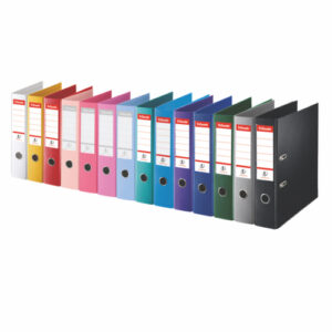 LV9494 | Esselte LAF No1 Pp A4 75mm Solea Asstd Pack 10