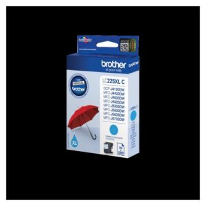 LZ6387 | Brother LC225XLC Cyan Ink Cartridge Yield 1200 Pages