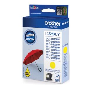 LZ6389 | Brother LC225XLY Yellow Ink Cartridge Yield 1200 Pages