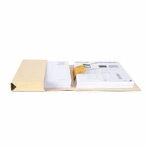 MF1227 | Railex Easifile Foolscap With Pocket 330Gsm Ivory Pack 25