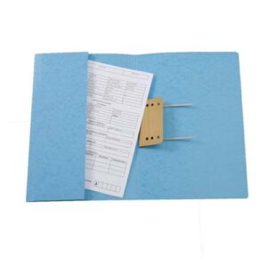 MF1228 | Railex Easifile Foolscap With Pocket 330Gsm Turquoise Pk25