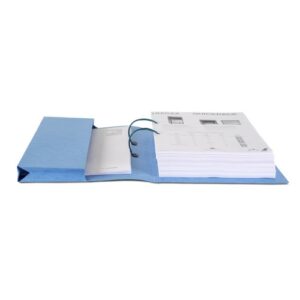MF1237 | Railex Polifile Foolscap With Pocket 330Gsm Turquoise Pk25
