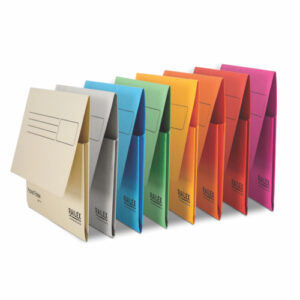 MF1253 | Railex Pocket Folder Foolscap 330Gsm Ivory Pack 25