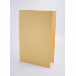 MF1432 | Guildhall Square Cut Folder Mediumweight Foolscap Yellow