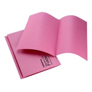MF9302 | Initiative Square Cut Folders Mediumweight FC Pink
