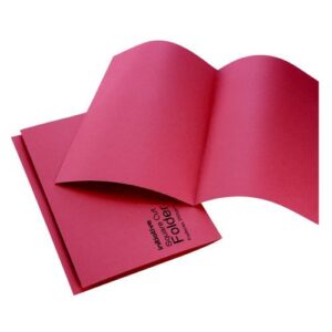 MF9303 | Initiative Square Cut Folders Mediumweight FC Red