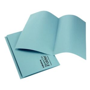 MF9305 | Initiative Square Cut Folders Mediumweight FC Blue