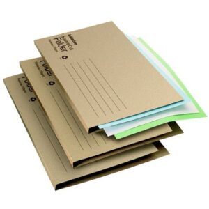 MF9521 | Initiative Economy Kraft Sq Cut Folders 170gsm FC Buf